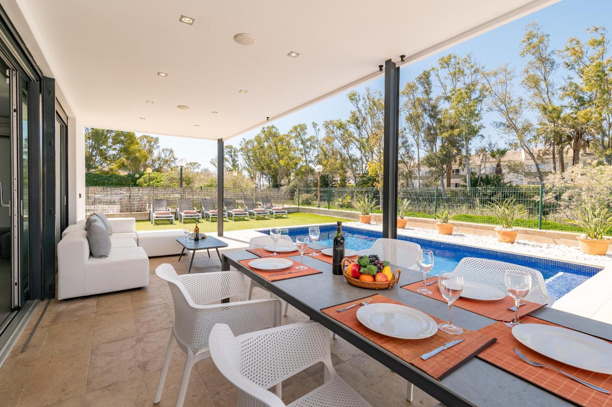 Beach Villa Cosins 1 Mel By Sealand Villas Αλκούδια Εξωτερικό φωτογραφία