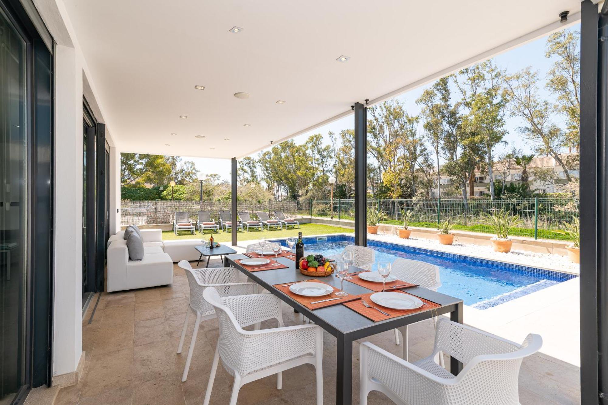 Beach Villa Cosins 1 Mel By Sealand Villas Αλκούδια Εξωτερικό φωτογραφία